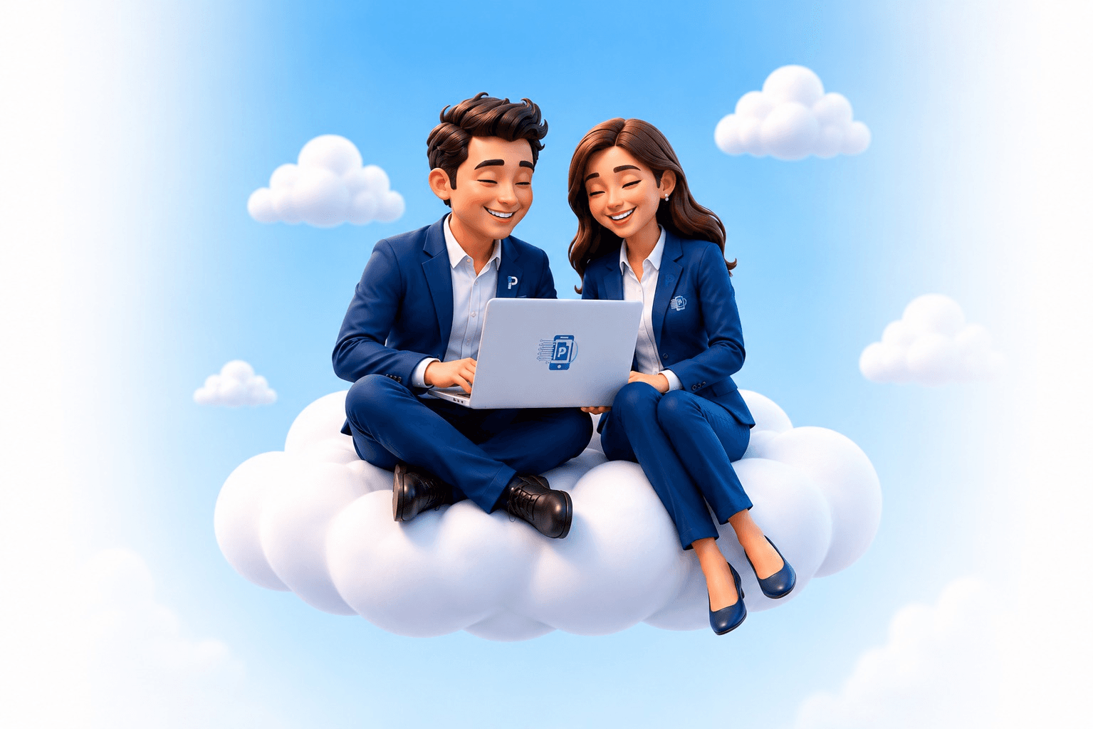 Equipo Profacturas trabajando en la nube